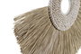 DKD Home Decor Decoracion Balines Etnico Natural Negro 12 x 53 x 55 cm