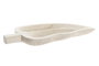 DKD Home Decor Centro de Mesa de Paulownia Hoja Natural Marrón