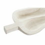 DKD Home Decor Centro de Mesa de Paulownia Hoja Natural Marrón