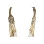 DKD Home Decor Decoración de Conchas y Hierro Collar Blanco