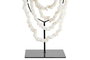 DKD Home Decor Decoracion Balines Blanco Natural 21 x 10 x 62 cm