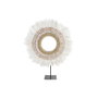 DKD Home Decor Decoración Pluma Hierro JUJU Blanco