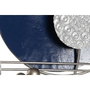DKD Home Decor Decoración de Pared Moderno Azul Gris 7.6 x 60 x 88.3 cm