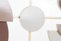 DKD Home Decor Decoración de Pared Metal Moderna 110x49x6,4 cm