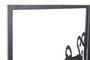 DKD Home Decor Decoración de Pared Negro 1.3 x 91 x 105 cm Set de 3