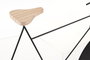 DKD Home Decor Decoración de Pared Metal Bicicleta Negro