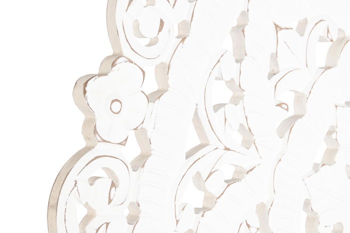 DKD Home Decor Decoracion Pared Indio Blanco 2 x 90 x 90 cm DKD Home Decor Decoracion Pared Indio Blanco 2 x 90 x 90 cm