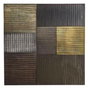 DKD Home Decor Decoración de Pared MDF Moderna 3D Negro