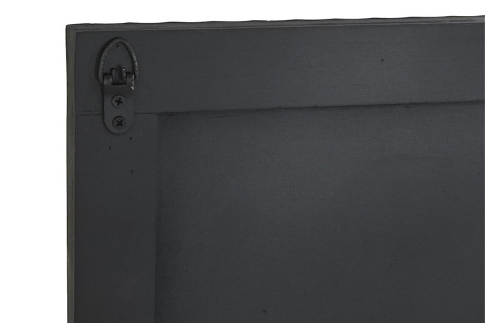 DKD Home Decor Decoración de Pared MDF Moderna 3D Negro