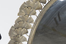 DKD Home Decor Espejo Champan Metal 3.5 x 98.5 x 69 cm