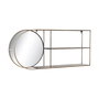 DKD Home Decor Espejo Moderno Dorado Metal 13 x 35 x 80 cm