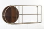 DKD Home Decor Espejo Moderno Dorado Metal 13 x 35 x 80 cm