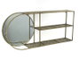 DKD Home Decor Espejo de Metal Dorado 80x13x35 cm