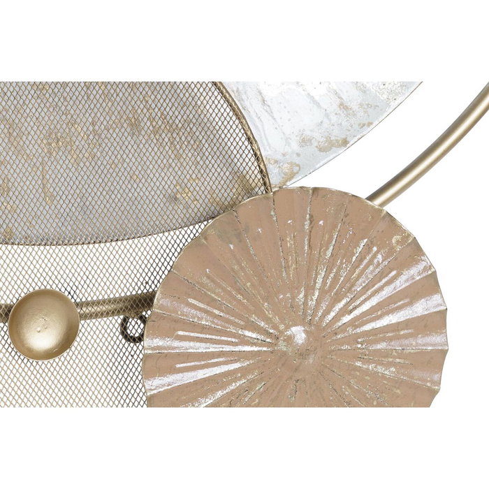 DKD Home Decor Espejo Moderno Dorado y Blanco 65x76x7,6 cm DKD Home Decor Espejo Moderno Dorado y Blanco 65x76x7,6 cm
