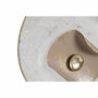 DKD Home Decor Decoración de Pared Metal Espejo Círculos 96,5x59 cm