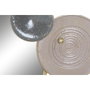 DKD Home Decor Decoración de Pared Metal Espejo Círculos 96,5x59 cm