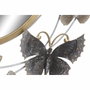 DKD Home Decor Espejo Glam Malva Dorado con Mariposas 6.5 x 73 x 75 cm