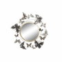 DKD Home Decor Espejo Glam Malva Dorado con Mariposas 6.5 x 73 x 75 cm