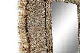 DKD Home Decor Espejo Balines Natural 50 x 60 x 2 cm