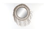 DKD Home Decor Espejo con Cuerda de Cristal 60x60 cm Natural