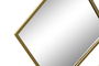 DKD Home Decor Espejo Dorado Rombo 2 x 90 x 63 cm