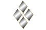 DKD Home Decor Espejo de Metal con Diseño de Rombo Dorado 63x2x90 cm