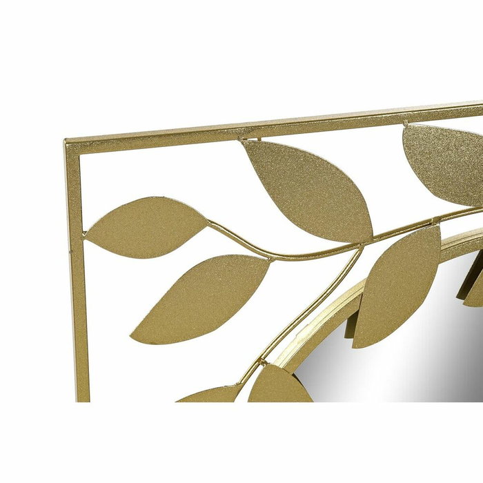 DKD Home Decor Espejo Laurel Dorado 120x88x2,5 cm