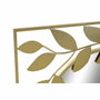 DKD Home Decor Espejo Laurel Dorado 120x88x2,5 cm