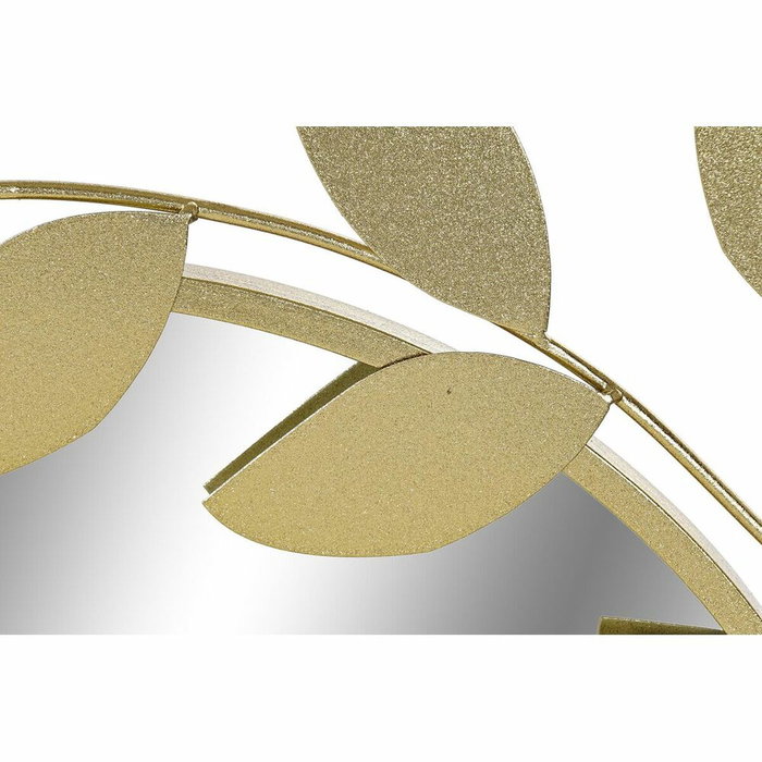 DKD Home Decor Espejo Laurel Dorado 120x88x2,5 cm