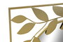 DKD Home Decor Espejo Dorado Metal 120 x 120 x 2.5 cm
