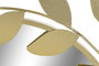 DKD Home Decor Espejo Dorado Metal 120 x 120 x 2.5 cm