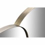 DKD Home Decor Espejo de Metal Cobrizo 129x60 cm