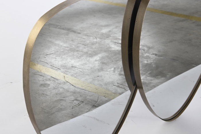 DKD Home Decor Espejo Cobrizo Metal 129 x 6 x 60 cm