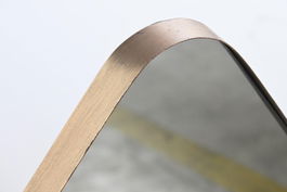 DKD Home Decor Loft Espejo Negro 6 x 70 x 110 cm