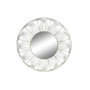 DKD Home Decor Espejo de Metal Dorado 60x60 cm
