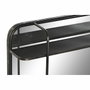 DKD Home Decor Espejo de Metal Negro 80x12x50 cm