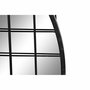 DKD Home Decor Espejo Loft Negro Metal 2.3 x 70 x 47.5 cm