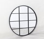 DKD Home Decor Espejo Loft Negro 2.5 x 60 x 60 cm (2 Unidades)