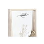 DKD Home Decor Espejo Cottage Natural Blanco MDF 30 x 4 x 40 cm (2 Unidades)