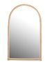 DKD Home Decor Espejo de Bambú Natural 40x5x70 cm
