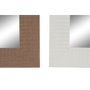 DKD Home Decor Surtido de 4 Espejos de Cristal y PS Soft Tropic 70x2x97 cm