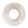 DKD Home Decor Espejo Decape Blanco 90x90 cm