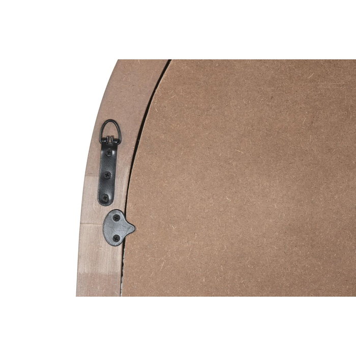 DKD Home Decor Espejo de Ventana Decapé Marrón Oscuro 90x160 cm