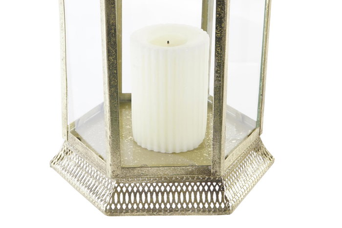 Farola Arabe DKD Home Decor Dorado 19 x 37 x 21 cm