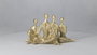 DKD Home Decor Figura de Resina Familia Dorado