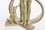 DKD Home Decor Figura de Resina Dorado