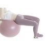 DKD Home Decor Figura de Resina Chica Yoga Rosa
