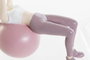 DKD Home Decor Figura de Resina Chica Yoga Rosa