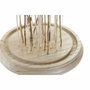 DKD Home Decor Decoración Flor Seca Cristal 18x18x32 Espigas