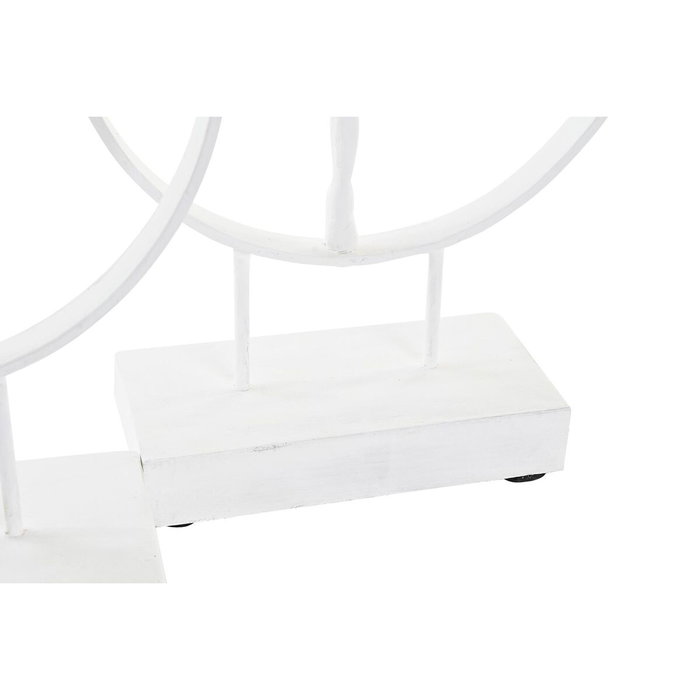 DKD Home Decor Figura de Bailarina en Aluminio y Mango, Surtido de 2, Blanco DKD Home Decor Figura de Bailarina en Aluminio y Mango, Surtido de 2, Blanco